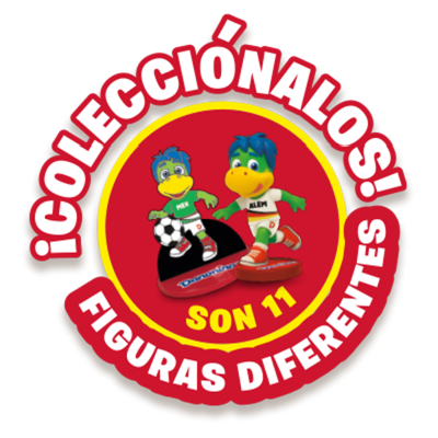 ¡Colecciónalos! Son 11 figuras diferentes